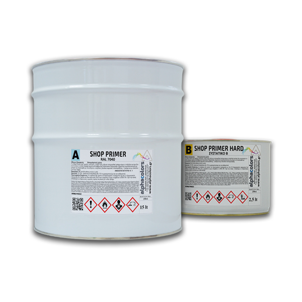 Shop Primer κορυφαίο αστάρι μεταλλικών επιφανειών από την ΑΛΦΑΧΡΩΜ